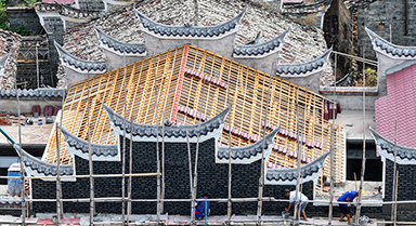 江西泰和：修缮古建 保护文物