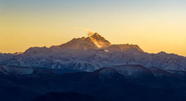 喜马拉雅山脉冬景