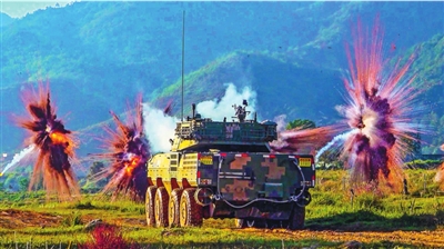 陆军某旅开展实弹射击训练