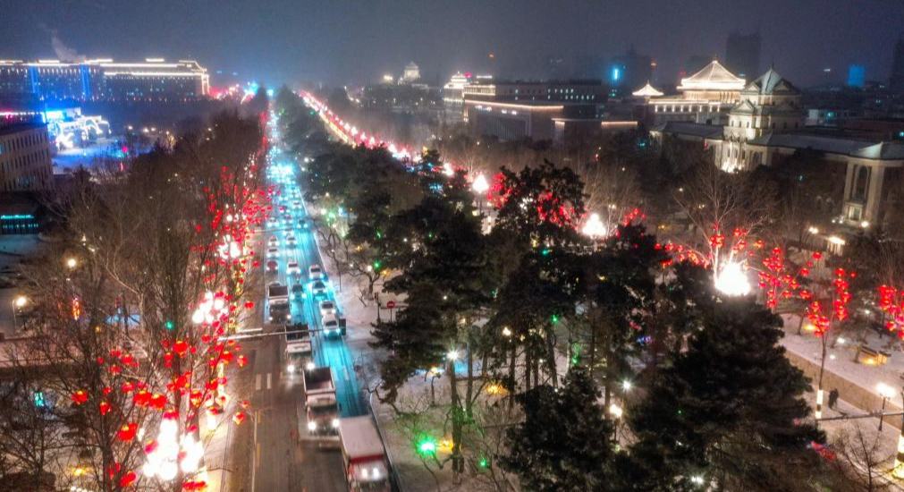 长春：积极应对降雪降温