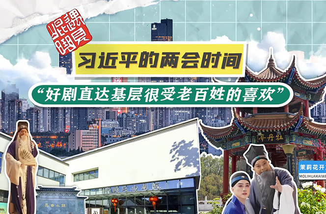 习近平的两会时间丨“好剧直达基层很受老百姓的喜欢”