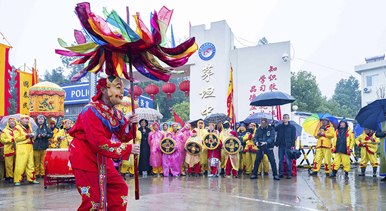 安徽池州:傩戏闹新春